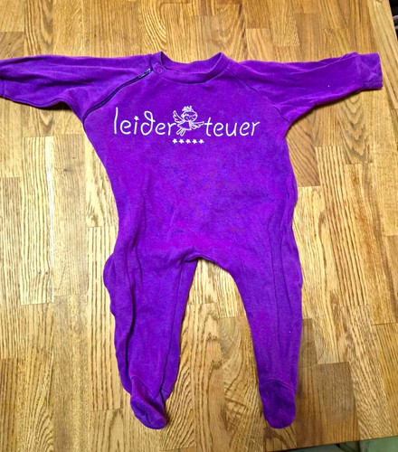 Baby strampler einteiler - einteiler, lila