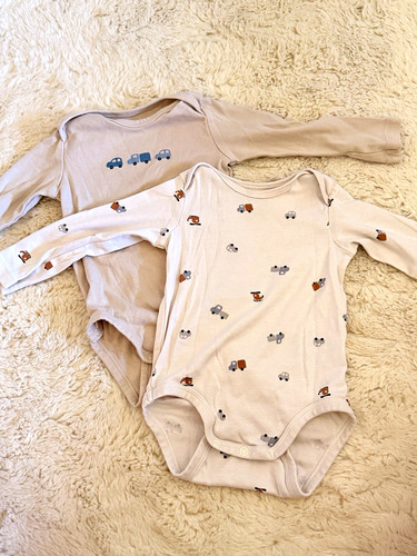 Baby body 2er set - body, langarm