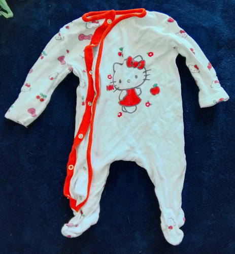 Hello kitty baby strampler - kitty,