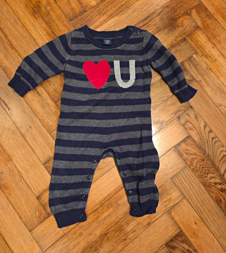 Babygap strick strampler - babygap, strick-strampler