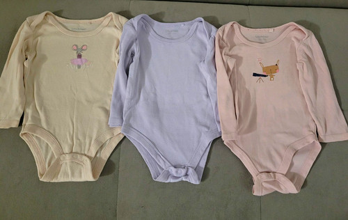Baby body langarm 74 80 - baby, gr.