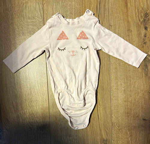 Baby body langarm rosa - h&m,