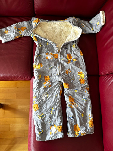 Baby strampler einteiler - baby, grau