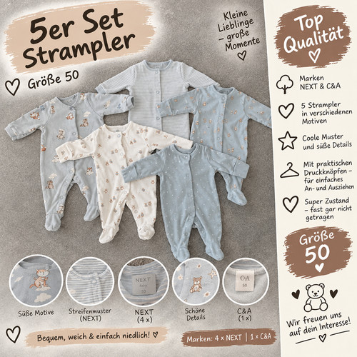 Baby strampler set grösse - baby,